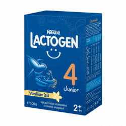 Lactogen Nestlé Lactogen 4 Junior vaníliás tejalapú italpor vitaminokkal és ásványi anyagokkal 24 hó+ (500 g)