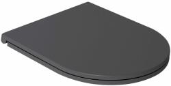 SAPHO ISVEA INFINITY SLIM WC-ülőke, soft close, antracit (40KF0522I-S) (40KF0522I-S)