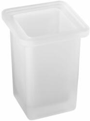 SAPHO ABELINE fogkefetartó vagy szappanadagoló pohár, matt üveg (54441000) (54441000) - szaniteresklimacenter