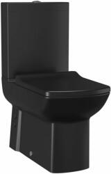 SAPHO LARA SLIM WC ülőke, Soft Close, matt fekete (KC1603.01) (KC1603.01) - szaniteresklimacenter