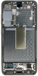 Samsung S911 Galaxy S23 Előlap Keret+LCD Kijelző+Érintőpanel, Zöld (GH82-30480C, GH82-30481C) Service Pack