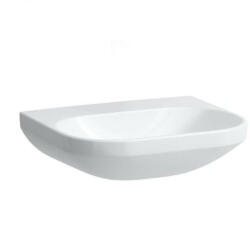 Laufen Lua kerámia mosdó 55x46 cm csaplyuk és túlfolyó nélkül, LCC bevonattal, fehér H8110814001421 (H8110814001421)