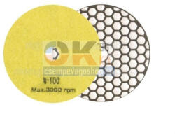 SKT Diamond-Tools SKT 415 gyémánt csiszoló tárcsa 10 db / #100 , D100mm (skt415100eco) (skt415100eco)