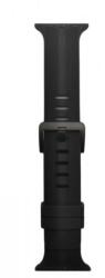 Beline okosóra szíj, Apple Watch 4/5/6/7/SE fekete, szilikon, 38/40/41mm - krokk