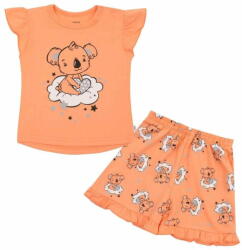 NEW BABY Gyermek nyári pizsama Dream lazac - 80 (9-12m)