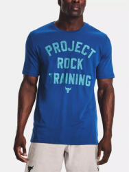 Under Armour UA Project Rock Training Tricou Under Armour | Albastru | Bărbați | S