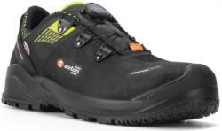 Sixton Peak FORZA BOA S7S FO HI *CI SC HRO SR ESD Bőr munkavédelmi félcipő zöld reflex D3O tech HDry VIBRAM talp 36-48-ig (45460)