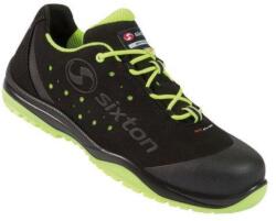 Sixton Peak CUBAN S1P ESD munkavédelmi félcipő hv zöld reflex 35-48-ig (91328)