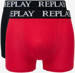 Replay Boxeri 2 buc Replay | Negru Roșu | Bărbați | M