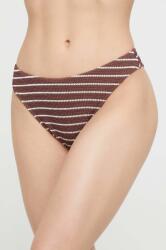 Abercrombie & Fitch bikini alsó barna - barna S - answear - 10 990 Ft