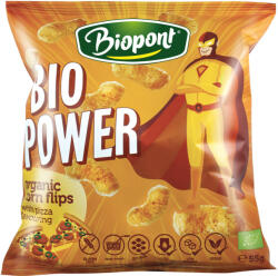 Biopont Bio Power pizzás kukoricasnack 55 g