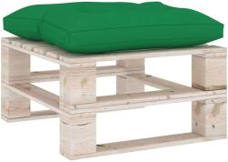 vidaXL Pernă de paleți, verde, material textil (314629)
