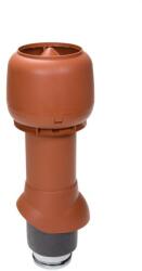 Vilpe vilpe® 125p/is/500 elvezető szellőzőcső, téglavörös - a készlet erejéig rendelhető! (734399)