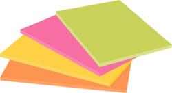  Meeting chart, öntapadó, 4x45 lap, 14, 9x9, 8 cm, 3M POSTIT, vegyes színek (LP6445)