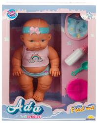 Dollz'n More Papusa bebelus Ada, Dollz n More, La masa, 23 cm, Roz Papusa