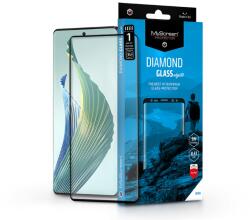 MyScreen Honor Magic 5 Lite edzett üveg képernyővédő fólia ívelt kijelzőhöz - MyScreen Protector Diamond Glass Edge3D - black (LA-2308) (LA-2308)