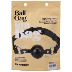 Doc Johnson in a Bag Ball Gag Black