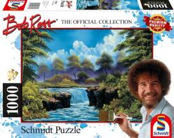Schmidt Spiele 1000 db-os puzzle - Waterfall on the Light, Bob Ross (57538) (57538)