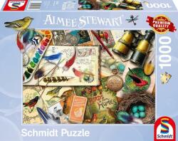 Schmidt Spiele 1000 db-os puzzle - Birdwatching, Aimee Stewart (57582) (57582)