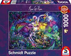 Schmidt Spiele 1000 db-os puzzle - Summer Night Circus, Rose Cat Khan (57586) (57586)