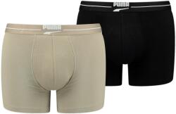 PUMA Férfi boxer nadrág Puma GENTLE RETRO (2 PCS) bézs 938046-02 - L