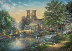 Schmidt Spiele 57367 - Willow Wood Chapel, Thomas Kinkade - 1000 db-os puzzle (57367)