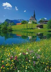 Schmidt Spiele 57391 - Inzell, Einsiedlhof and St. Nicholas Church - 1000 db-os puzzle (57391)