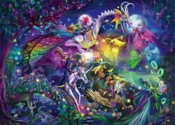 Schmidt Spiele 57586 - Summer Night Circus, Rose Cat Khan - 1000 db-os puzzle (57586)