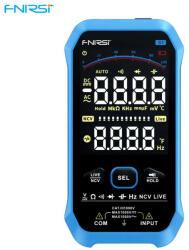 FNIRSI S1 - digitális multiméter: TRMS, 1000 V, kapacitás, ellenállás, NCV stb (s1)