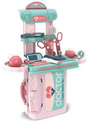 Magic Toys Rózsaszín 3az1-ben hordozható orvosszett bőröndben MKL414113