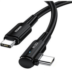 Essager Cablu USB Type-C la Type-C Essager 200CM right angle - 100W