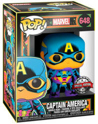 Funko POP! Marvel: Black Light - Captain America figura #648 FU48845