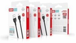 XO NB200 USB kábel, USB-A - USB-C (1 méter 2, 1A), fehér (Gyorstöltő)