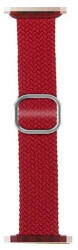 Phoner Hook Apple Watch csatos fonott szövet szíj, 38/40/41mm, piros - redmobilshop