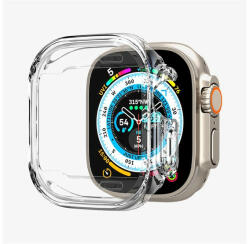 Spigen Ultra Hybrid Apple Watch Ultra 49mm Crystal Clear tok, átlátszó (ACS05459) - redmobilshop