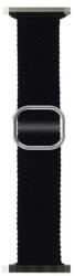 Phoner Hook Apple Watch csatos fonott szövet szíj, 38/40/41mm, fekete - redmobilshop