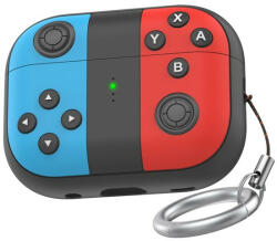 Phoner Nintendo Apple Airpods Pro 2 szilikon tok, kék-piros (PN-CP-PT-JY08-BERD) - redmobilshop