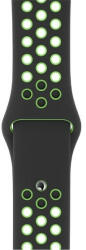 Apple Watch 38/40mm Nike sportszíj, fekete-lime (MXQW2FE) - redmobilshop