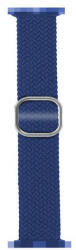 Phoner Hook Apple Watch csatos fonott szövet szíj, 49/45/44/42mm, kék - redmobilshop