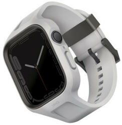 UNIQ Monos Apple Watch 44/45mm hibrid szíj + tok, szürke (UNIQ-45MM-MONOSGRY) - redmobilshop