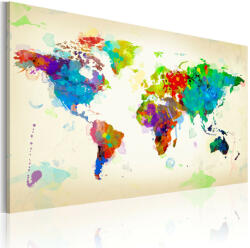 Artgeist Kép - All colors of the world - terkep-center - 38 000 Ft