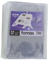 Fornax Genotherm lefűzhető A4, 50 micron, víztiszta Fornax 100 dbcsomag, (A-FOR1772) - iroszer24