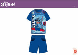  Disney Stitch nyári együttes - póló - rövidnadrág szett (STI0996_kke_128)