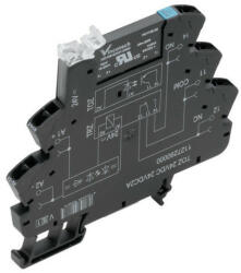 Weidmüller 1127290000 TOZ 24VDC 24VDC2A, Szilárdtest relé 1 záró érintkező (MOS-FET) , 24V DC +/-20 % vezérlőfeszültség, 3. . 33V DC kapcsolási feszültség, 2A folytonos áram, húzókengyeles csatlakozás (Termserie