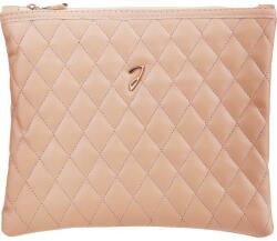 Janeke Trusă cosmetică mare A6130VT CUO, maro - Janeke Large Quilted Pouch