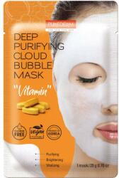 Eyenlip Mască de față cu vitamine - Purederm Deep Purifying Cloud Bubble Mask Vitamin 20 g