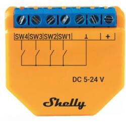 Shelly Plus i4 DC