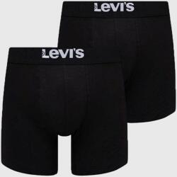 Levi's boxeralsó 2 db fekete, férfi - fekete L - answear - 11 990 Ft