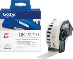  Brother DK-22210 fehér eredeti öntapadós szalagcímke 29mm (DK22210) - onlinenyomtato
