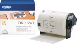 Brother DK-11240 fehér eredeti öntapadós címke 102mm (DK11240)
